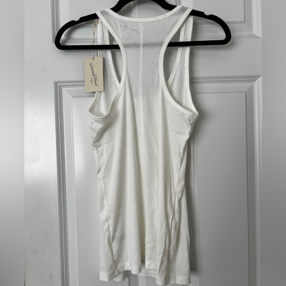 Universal Thread Navy and White Fitted Sleeveless Tank Tops - Picture 3 of 5